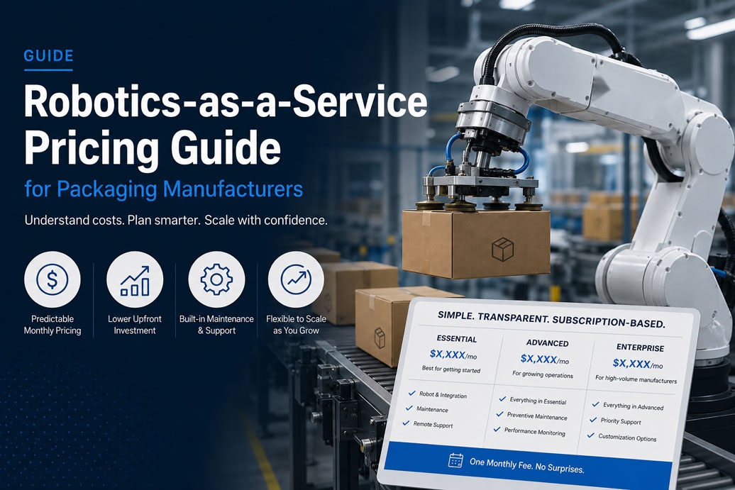 Robotics-as-a-Service Pricing Guide for Packaging Manufacturers
